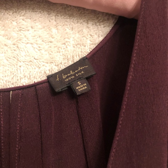 T. Babaton deep purple dress - Picture 4 of 5